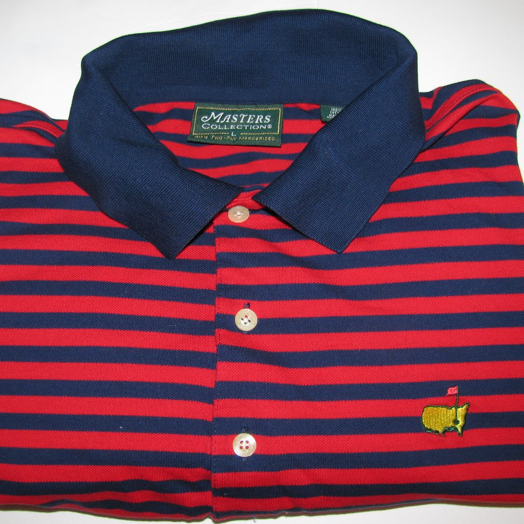 Masters Collection Mens Large Short Sleeve Golf Polo